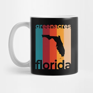 Greenacres Florida Retro Mug